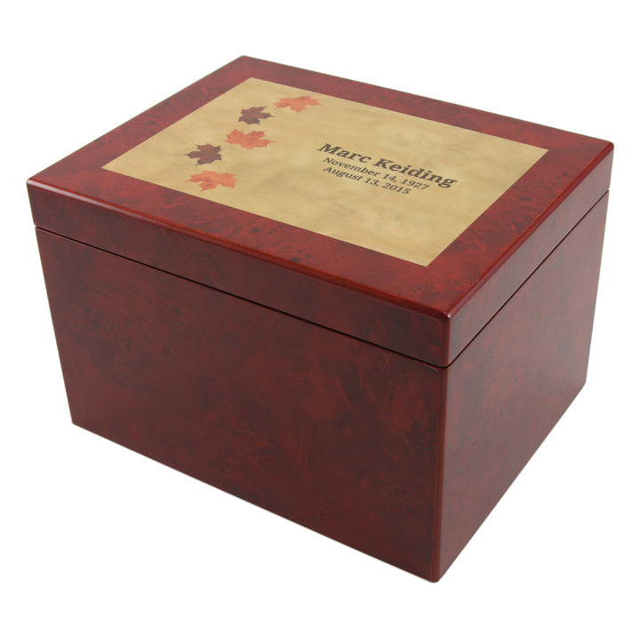 Autumn Leaves Memory Chest - Greenhaven